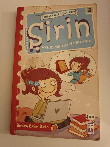 ANLATMAZSAM ÇATLARIM- ŞİRİN - Ödüller,Meslekler ve Neler Neler (Sahafiye Kitap) ürün görseli 1