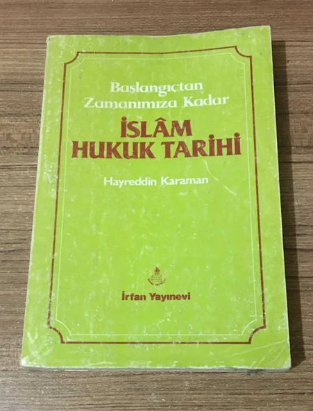 Başlangıçtan Zamanımıza Kadar İSLAM HUKUK TARİHİ (Sahafiye Kitap) ürün görseli 1
