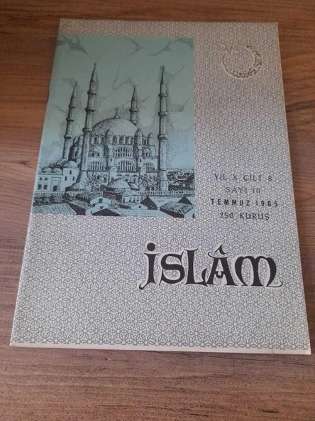 İSLAM AYLIK MECMUA YIL:X SAYI:10,TEMMUZ 1965 "ZAFER İNANLARINDIR" (Sahafiye Kitap) ürün görseli 1