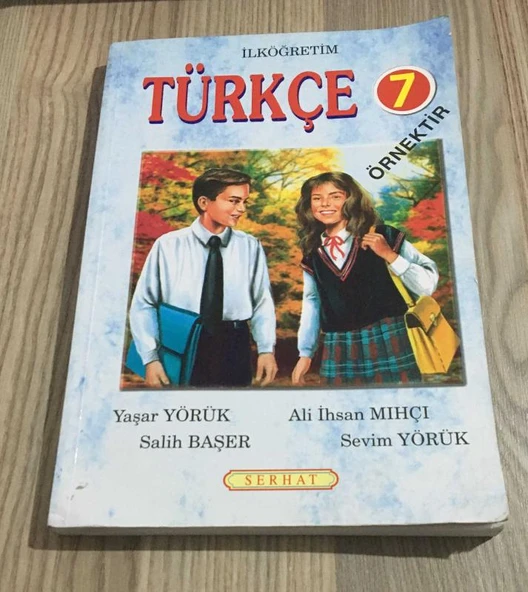 İLKÖĞRETİM TÜRKÇE 7 (Sahafiye Kitap) ürün görseli 1