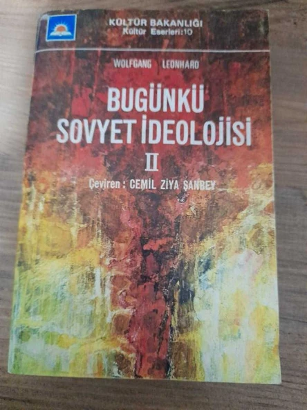 BUGÜNKÜ SOVYET İDEOLOJİSİ - II (Sahafiye Kitap) ürün görseli 1