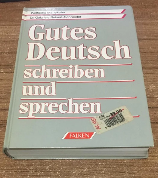 GUTES DEUTSCH schreiben und sprechen (Sahafiye Kitap) ürün görseli 1