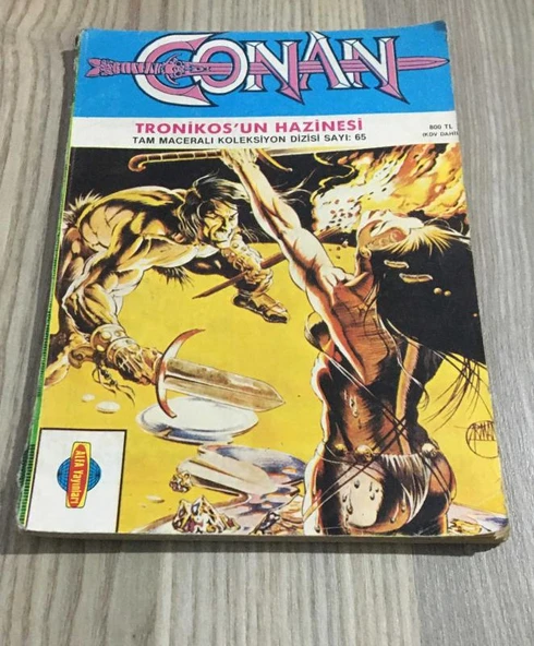 CONAN Sayı 65 TRONİKOS'UN HAZİNESİ (Sahafiye Kitap) ürün görseli 1