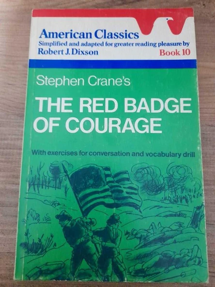 THE RED BADGE OF COURAGE - With exercises for conversation and vocabulary drill (Sahafiye Kitap) ürün görseli