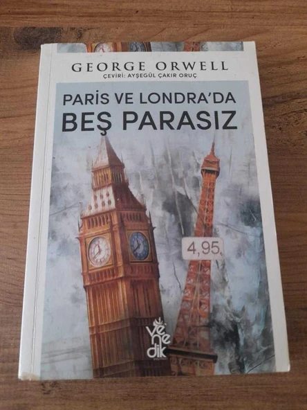 Paris ve Londra'da BEŞ PARASIZ (Sahafiye Kitap)