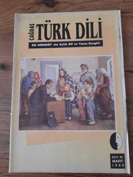 ÇAĞDAŞ TÜRK DİLİ Dergisi Sayı:85 / Mart 1995 "Paçavra: Talip APAYDIN" (Sahafiye Kitap)