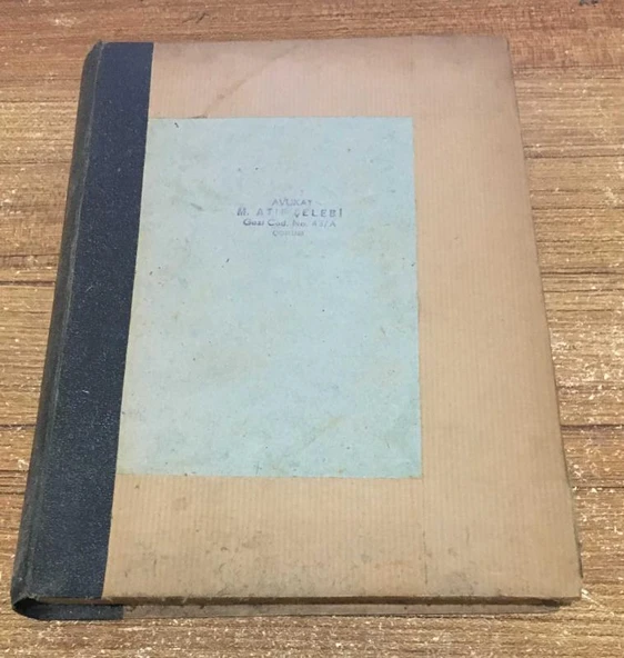 TEVHİDİ İÇTİHAT KARARLARI Hukuk Kısmı + 1936 Temyiz Kararları Fihristi (Sahafiye Kitap) - Resim 2