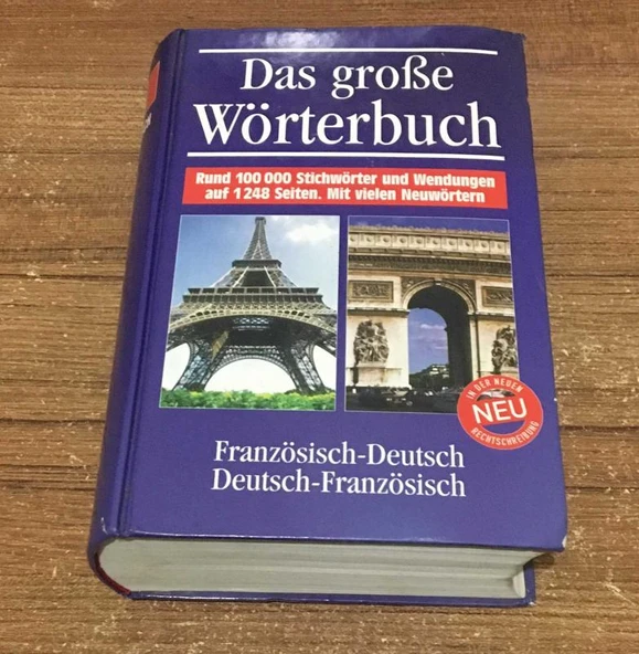 Das grobe Wörterbuch - Französisch - Deutsch / Deutsch - Französisch (Sahafiye Kitap) ürün görseli 1