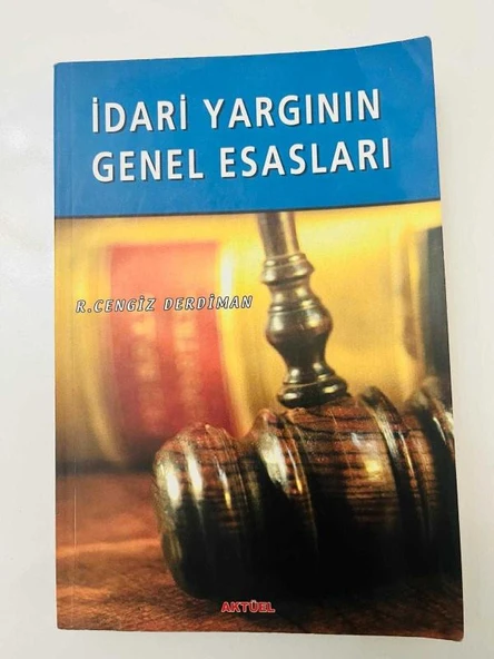 İDARİ YARGININ GENEL ESASLARI (Sahafiye Kitap) ürün görseli 1