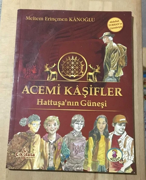 ACEMİ KAŞİFLER Hattuşa'nın Güneşi ABDULLAH TURHAN'IN ÇİZİMLERİYLE 10+ (Sahafiye Kitap) - 1