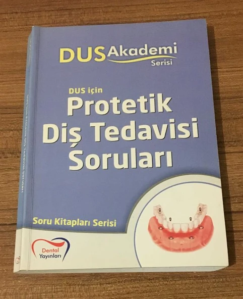DUS için PROTETİK DİŞ TEDAVİSİ SORULARI (Sahafiye Kitap) ürün görseli 1