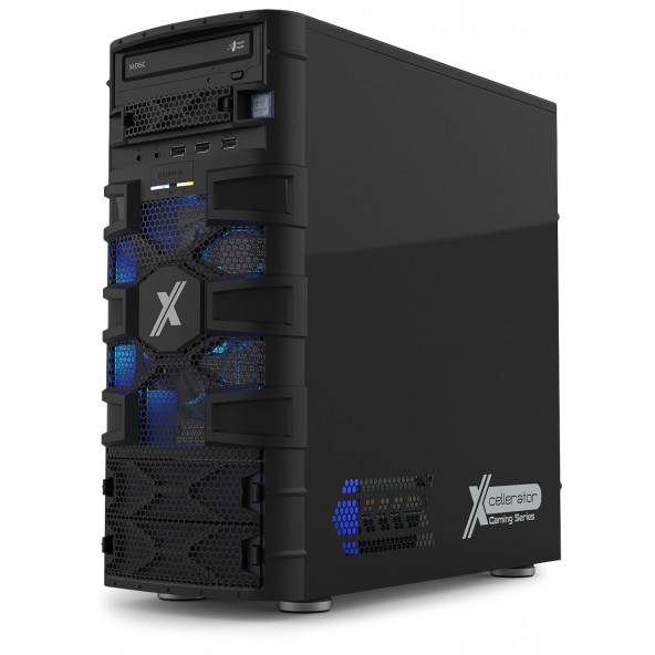 EXPER PC GAMING FLEX XCELLERATOR XC106B İ5-10400F 8GB DDR4 240GB SSD GTX1050TI 4GB 550W FDOS - 3