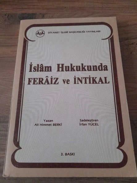 İslam Hukukunda Feraiz ve İntikal (Sahafiye Kitap) ürün görseli 1