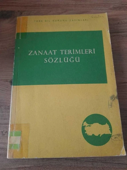 Zanaat Terimleri Sözlüğü (Sahafiye Kitap) ürün görseli 1