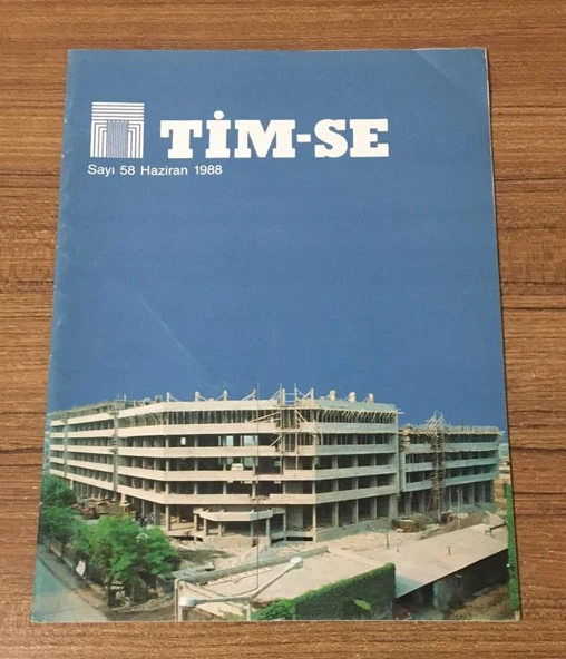 TİM-SE Haziran 1988 Sayı 58 İNŞAAT MALZEMELERİNDE ENFLASYON YÜZDE 100'E ULAŞTI (Sahafiye Kitap) ürün görseli 1