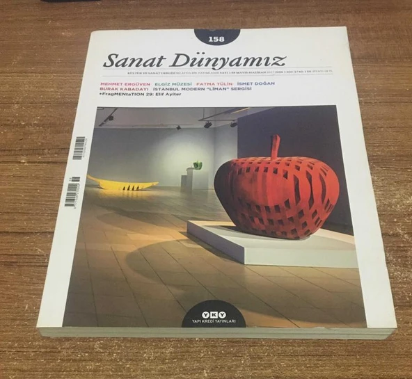 SANAT DÜNYAMIZ Mayıs Haziran 2017 Sayı 158 (Sahafiye Kitap)