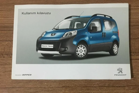 PEUGEOT BIPPER KULLANIM KILAVUZU (Sahafiye Kitap)