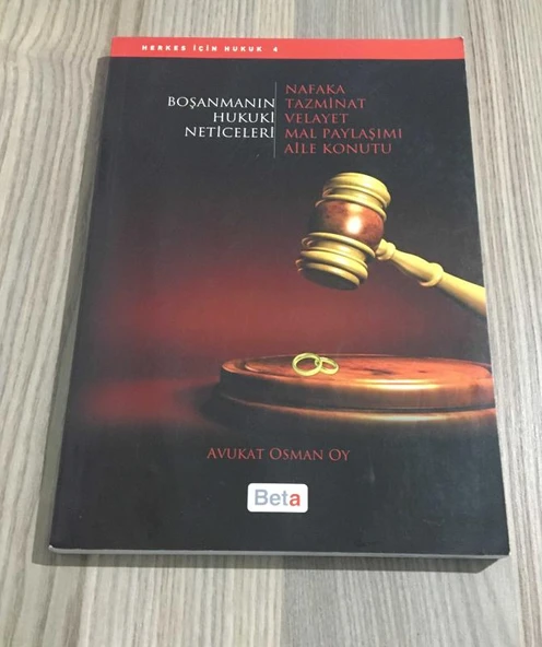 BOŞANMANIN HUKUKİ NETİCELERİ Nafaka,Tazminat,Velayet,Mal Paylaşımı,Aile Konutu (Sahafiye Kitap) ürün görseli 1