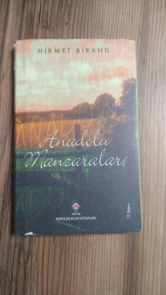 ANADOLU MANZARALARI (Sahafiye Kitap)