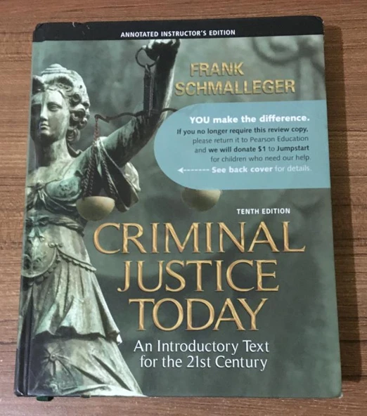 Criminal Justice Today: An Introductory Text for the 21st Century ( TENTH EDITION ) (Sahafiye Kitap) ürün görseli 1