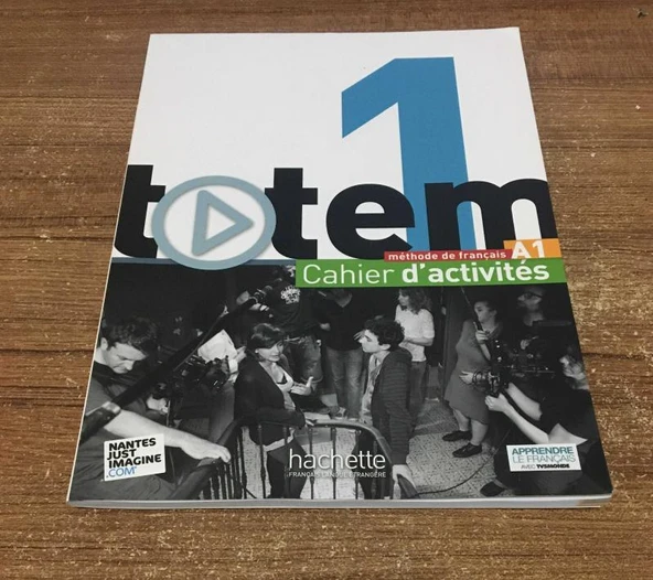 TOTEM 1 methode de français A1 Cahier d'activites - CD'Lİ (Sahafiye Kitap) ürün görseli 1
