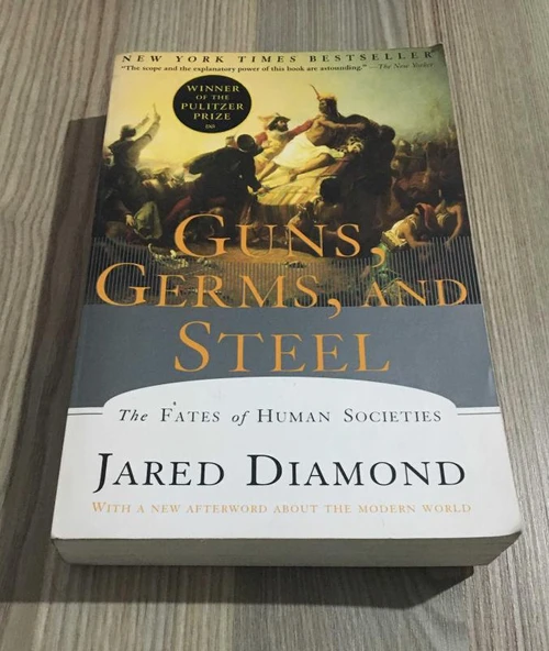 GUNS, GERMS, AND STEEL (Sahafiye Kitap) ürün görseli 1
