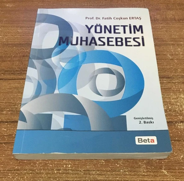 YÖNETİM MUHASEBESİ Genişletilmiş 2.BASKI (Sahafiye Kitap) ürün görseli 1
