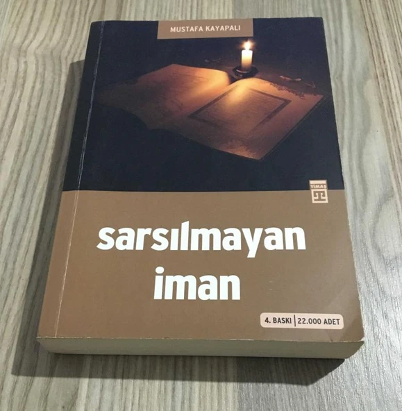 SARSILMAYAN İMAN 4.BASKI (Sahafiye Kitap) ürün görseli 1