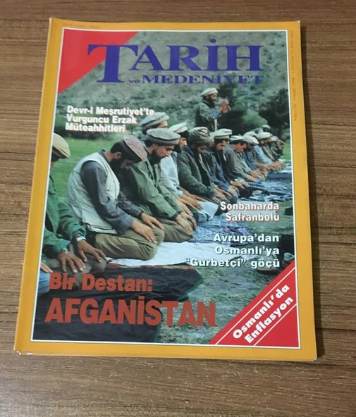 TARİH VE MEDENİYET DERGİSİ Aralık 1996 Sayı 33 OSMANLI'DA ENFLASYON - SONBAHARDA SAFRANBOLU - Bir Destan: AFGANİSTAN (Sahafiye Kitap) ürün görseli 1