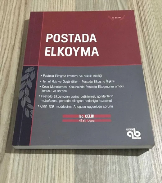 POSTADA ELKOYMA 2.BASKI (Sahafiye Kitap) ürün görseli 1