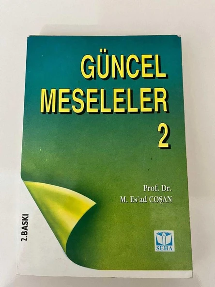 GÜNCEL MESELELER 2 (Sahafiye Kitap) ürün görseli 1