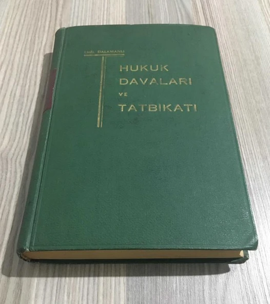 HUKUK DAVALARI VE TATBİKATI 2.BASKI (Sahafiye Kitap) ürün görseli 1