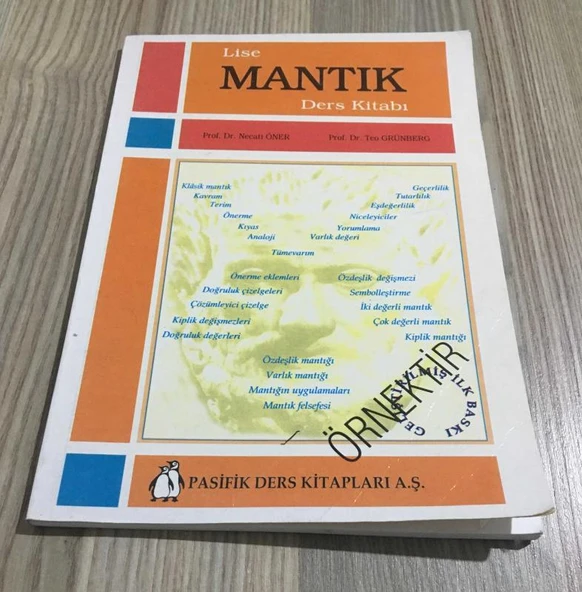 Lise MANTIK Ders Kitabı (Sahafiye Kitap) ürün görseli 1