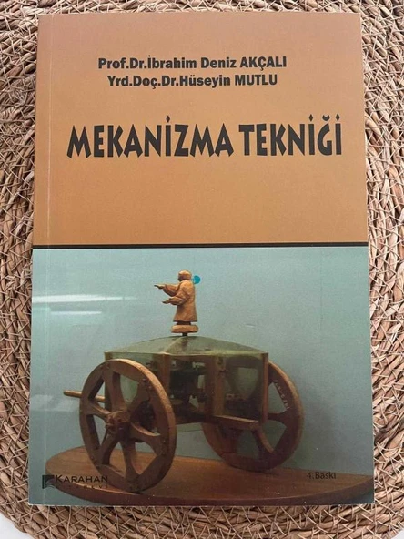 MEKANİZMA TEKNİĞİ (Sahafiye Kitap) ürün görseli 1