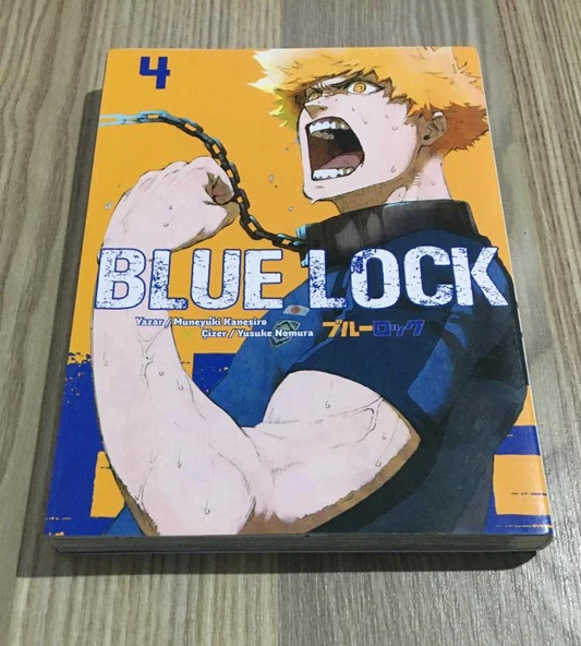 BLUE LOCK 4.CİLT (Sahafiye Kitap)