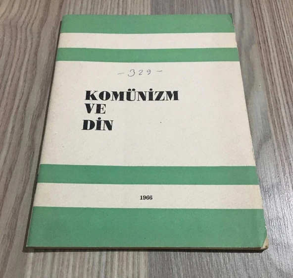 KOMÜNİZM VE DİN (Sahafiye Kitap) ürün görseli 1