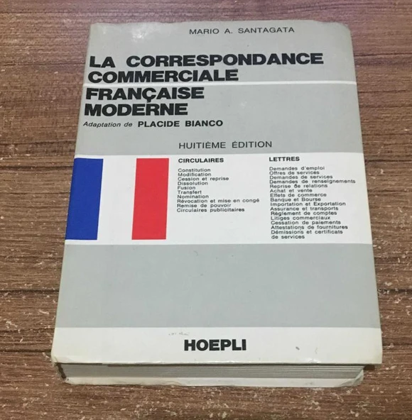 LA CORRESPONDANCE COMMERCIALE FRANÇAISE MODERNE ( HUITIEME EDITION ) (Sahafiye Kitap) ürün görseli 1