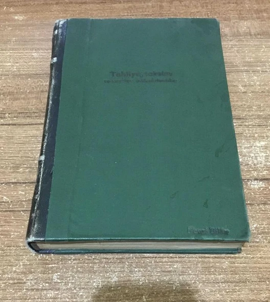 TAHLİYE Taksim ve Şuyû'un İzalesi Davaları (Sahafiye Kitap) ürün görseli 1