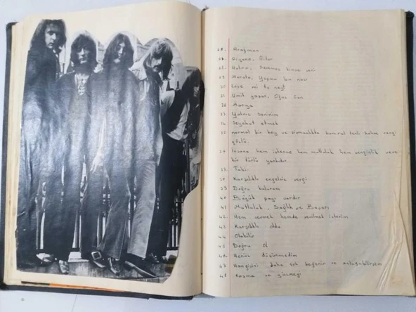 1954 Filiz Özdemir, Reyhanlı ''ANILARIM'' diye isimlendirilmiş '' ANKET'' Defteri ( ANKET 87 Soruluk, 37 Kişiden cevaplı) Açıklamaya bakınız! (Sahafiye Kitap) - 3