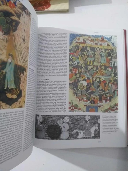 Illustrierte Weltgeschichte der Mythologie - Hardcover (Sahafiye Kitap) - Resim 3