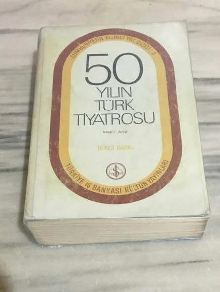 50 YILIN TÜRK TİYATROSU (Sahafiye Kitap) ürün görseli 1