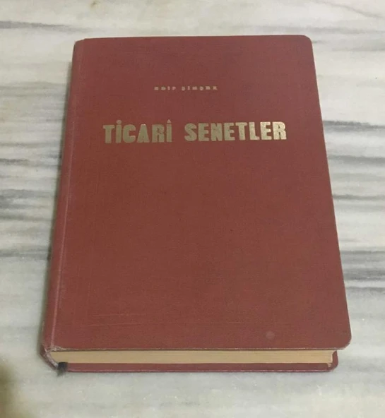 TİCARİ SENETLER ( İki Kitap Bir Arada ) (Sahafiye Kitap)