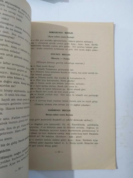 İşte Kızılay - 2 PERDE - 1953 (Sahafiye Kitap) - Resim 3