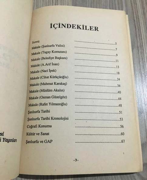 ŞANLIURFA'NIN KURTULUŞU 72.YIL 11 NİSAN 1992 (Sahafiye Kitap) - 2