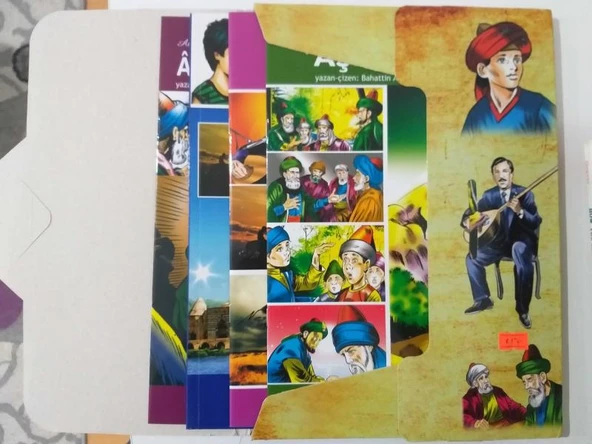 Kırşehir'de ''İZ BIRAKANLAR'' ( Küçük Gezgin Kırşehir'de / Âhi Evran-ı Velî / Neşet Ertaş / Âşık Paşa ( 4 Kitap Takım) (Sahafiye Kitap) - 2