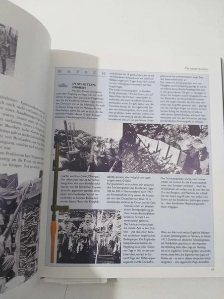 Der Erste Weltkrieg: Mit über 1000 zum Grosteil nochnie veröffentlichten Photos Hardcover (Sahafiye Kitap) - Resim 2