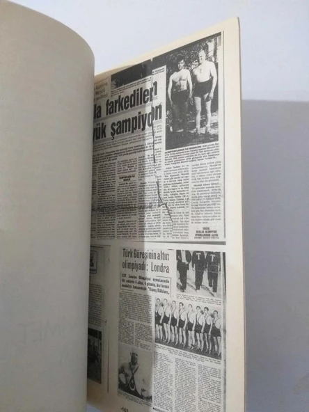 BİR CİHAN PEHLİVANI MERSİNLİ AHMET (Sahafiye Kitap) - 2