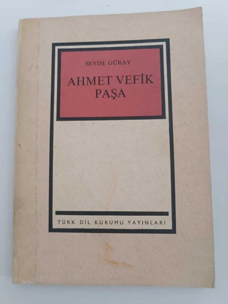 AHMET VEFİK PAŞA (Sahafiye Kitap) ürün görseli 1