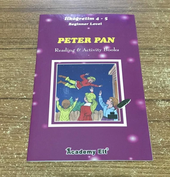 PETER PAN Reading & Activity Books ( İLKÖĞRETİM 4-5) (Sahafiye Kitap)