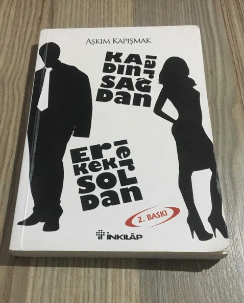KADINLAR SAĞDAN ERKEKLER SOLDAN (Sahafiye Kitap) ürün görseli 1